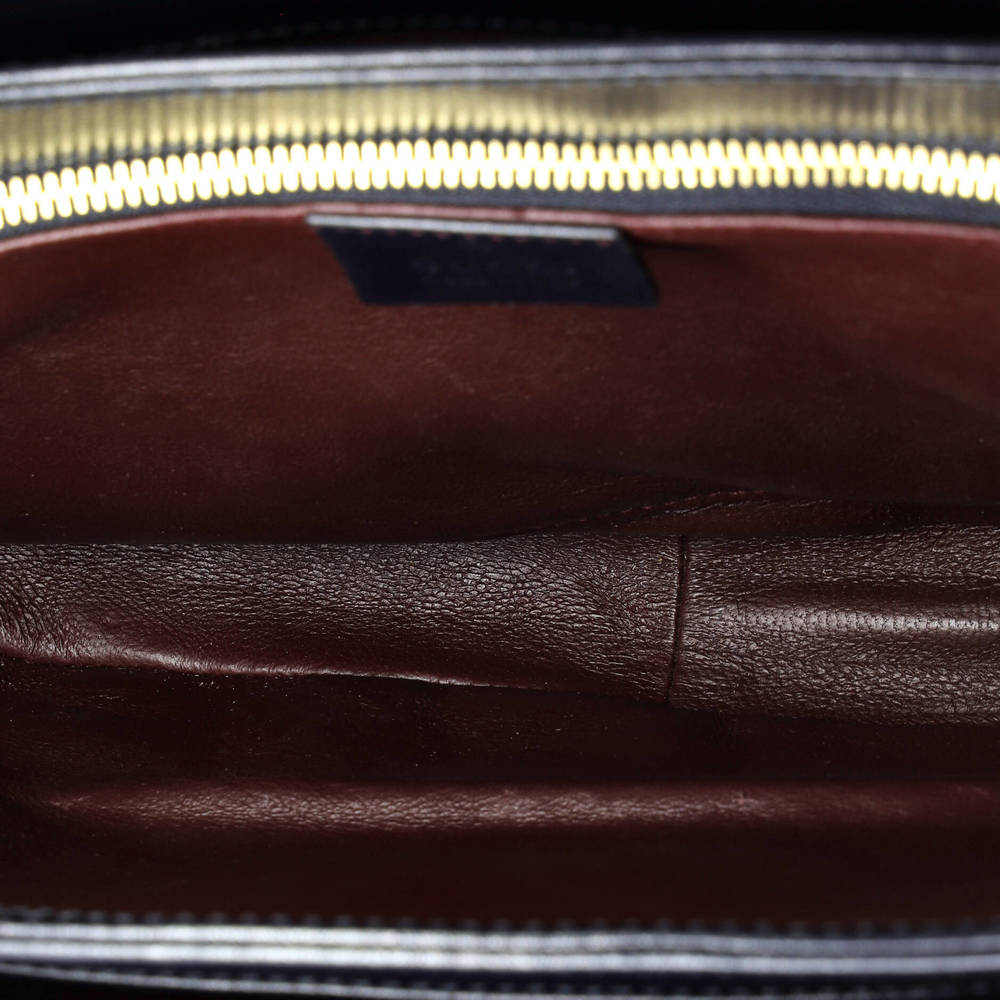 Gucci Small Horsebit 1955 Shoulder Bag Canvas and Leather - Picture 5 of 5